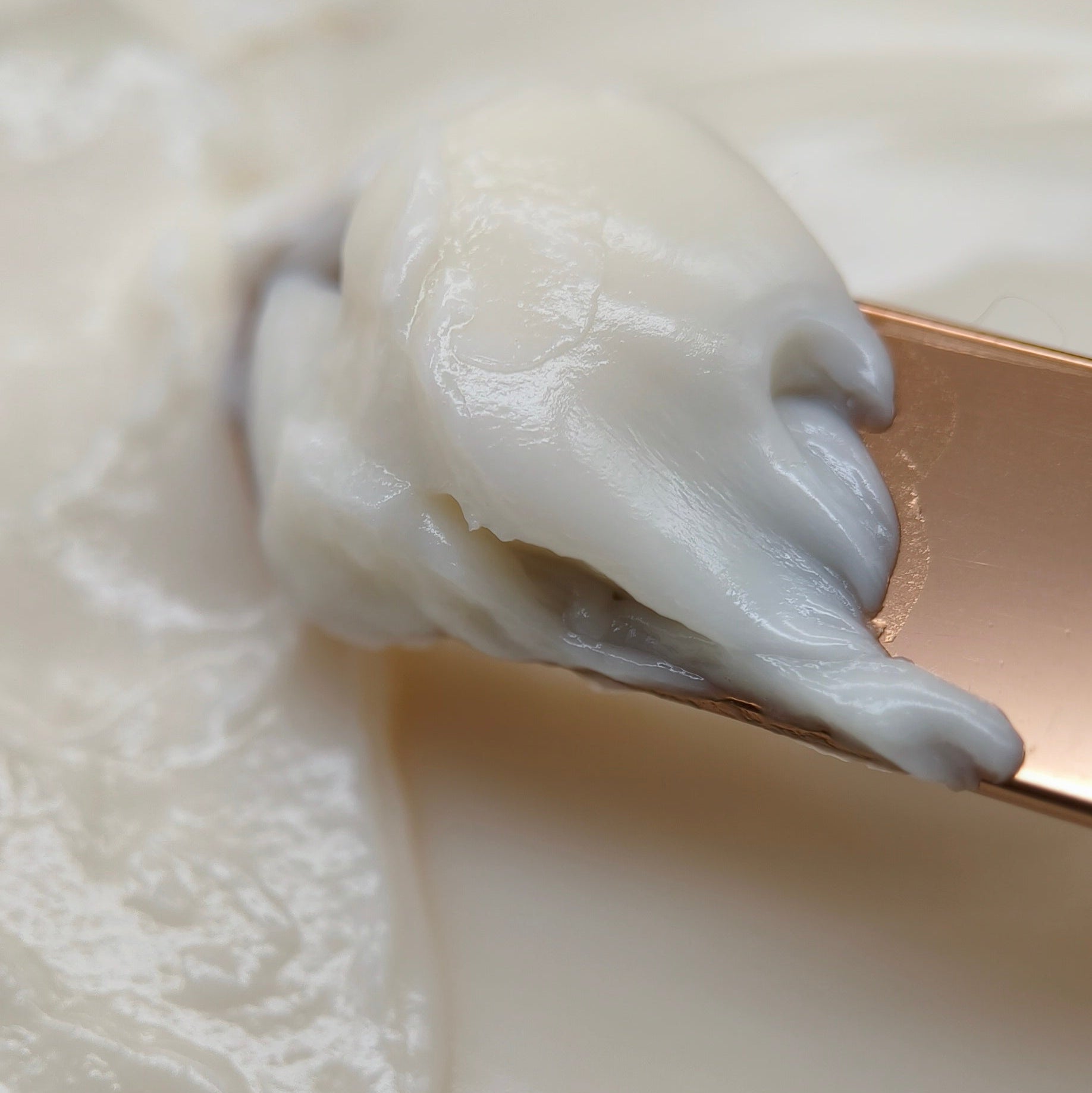 The Density Infusion keratin hair mask rich cream texture close up
