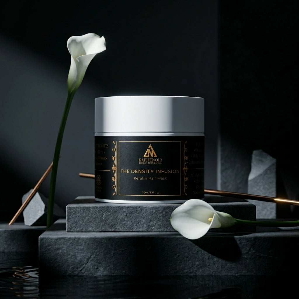 KapheNoir The Density Infusion keratin hair mask for fine hair