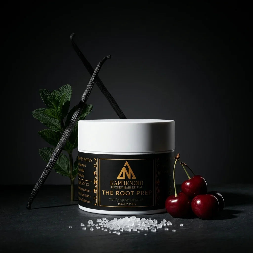 KapheNoir The Root Prep purifying scalp scrub with exfoliating salt crystals